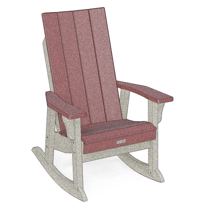Muskoka Porch Rocker Modern