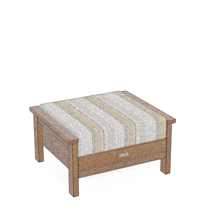 Deep Seat Ottoman