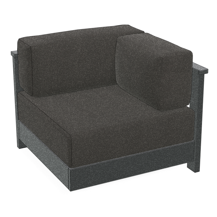 Deep Seat Deluxe Sectional - Corner