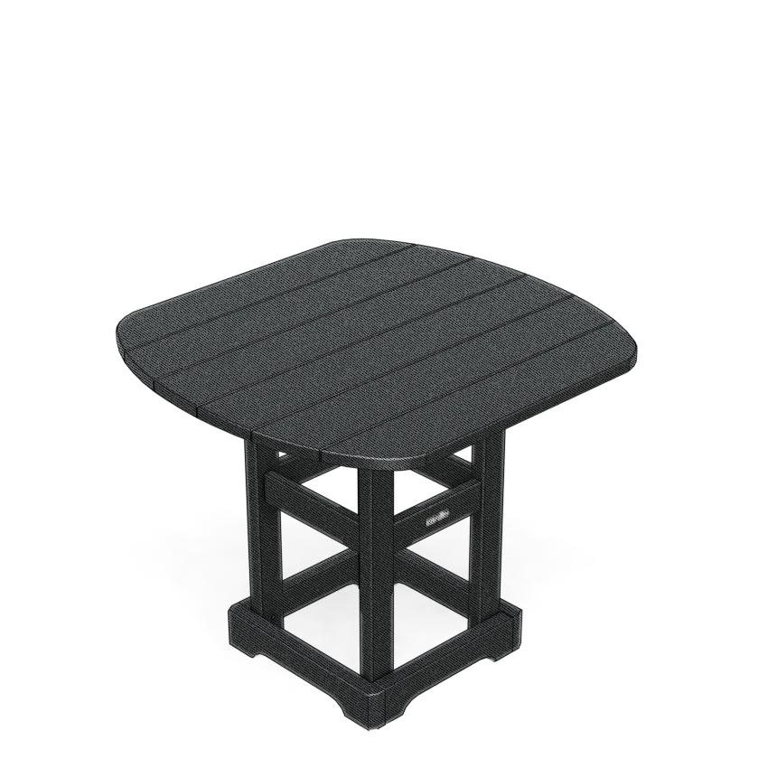 Dining Table Semi-Oval