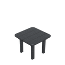 Country-Style Square End Table