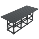 8' Bistro Table Deluxe Square