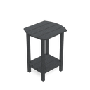 End Table Deluxe Bistro Semi-Oval