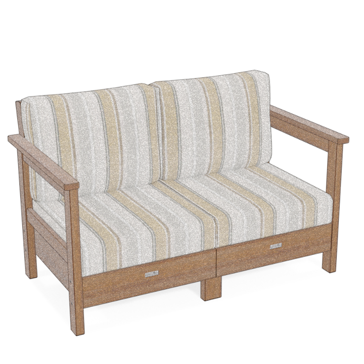 Deep Seat Loveseat